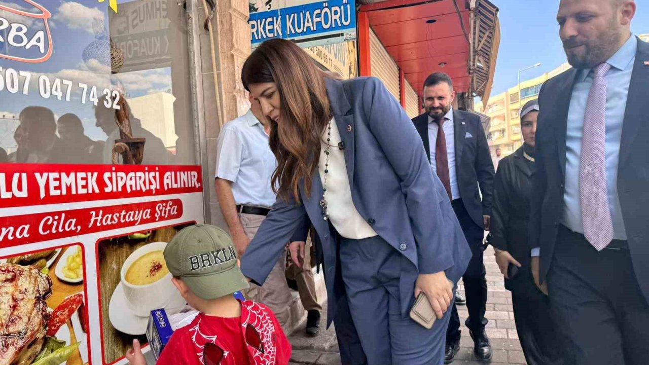 Milletvekili Derya Ayaydın’a memleketi Mardin’de yoğun ilgi
