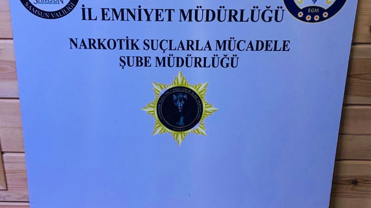 Samsun’da uyuşturucuya 2 tutuklama