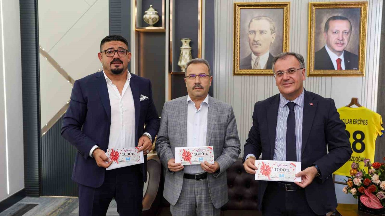 Hacılar’da belediye ve iş dünyası, eğitime destekte el ele