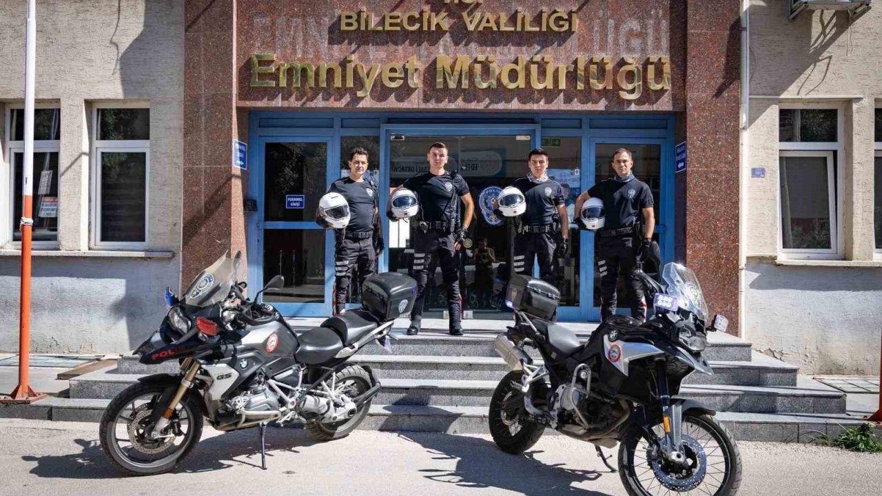 Bilecik’te artık Motosikletli Polis Timleri görevde