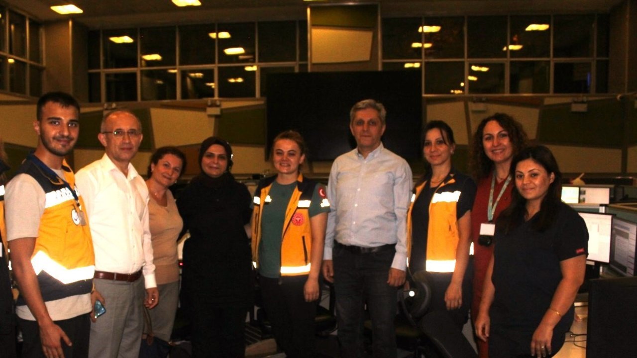 Acil ve 112 istasyonlarına gece denetimi