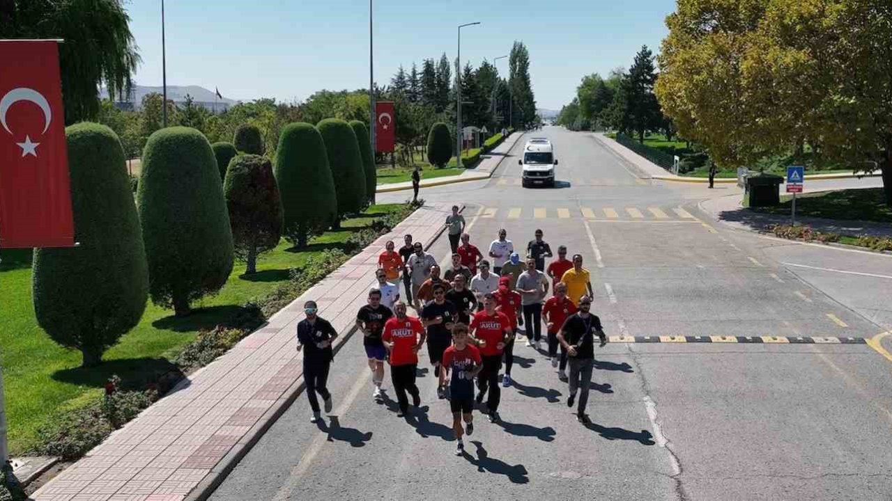 Şehit TUSAŞ mühendisi için ‘Anma Koşusu’ düzenlendi