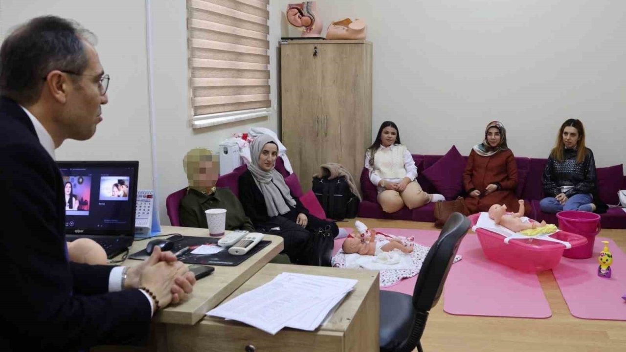 Sağlıklı Hayat Merkezlerinde "Bebek Akademileri" Eğitimi başladı
