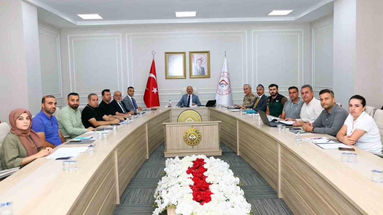 Adıyaman’da tarım arazilerinin korunmasına yönelik toplantı yapıldı