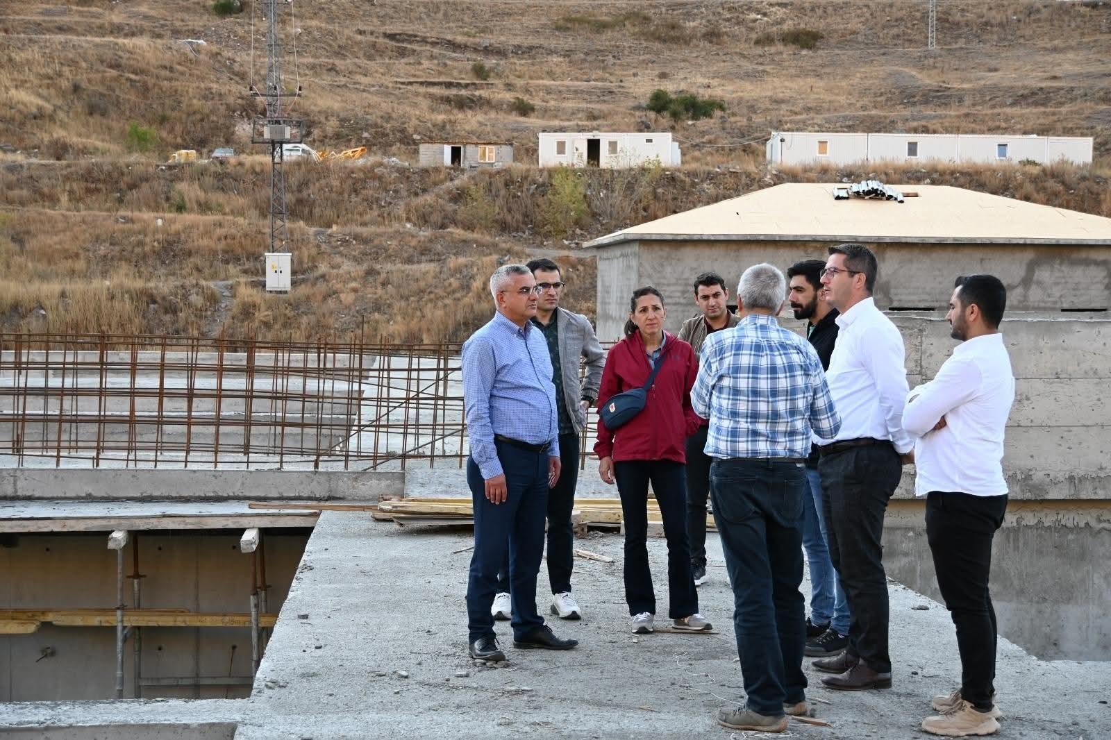 Sayıştay Denetim ekibi, Kars’taki Devam Eden Projeleri İnceledi