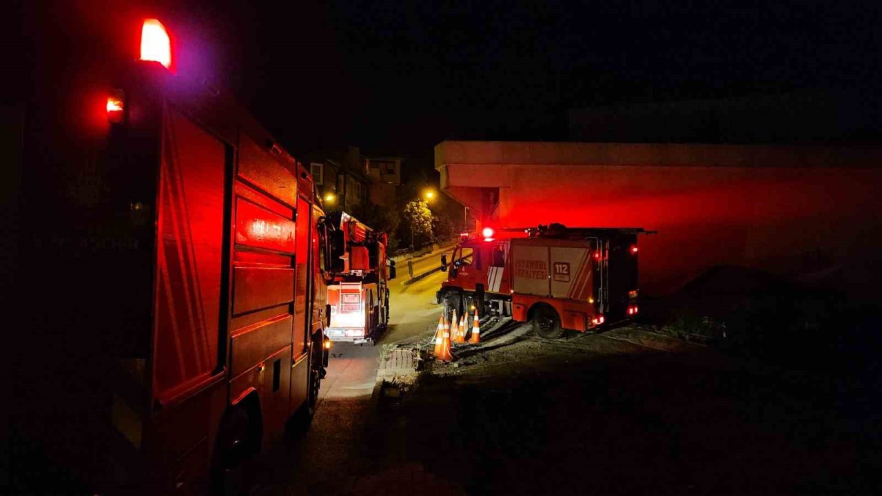 Sarıyer’de otelde korkutan yangın