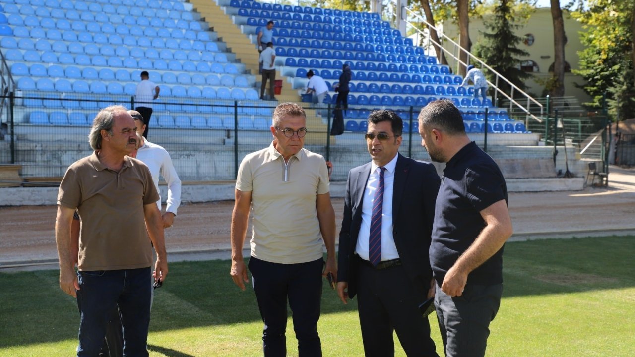 Dumlupınar Stadyumu maçlara hazır