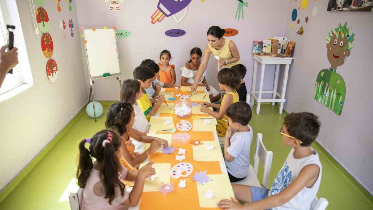 Atakent Çocuk Hobi Atölyesi ilgi görüyor