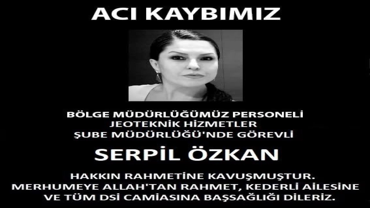 Kazada hayatını kaybeden kadının mühendis olduğu olduğu ortaya çıktı