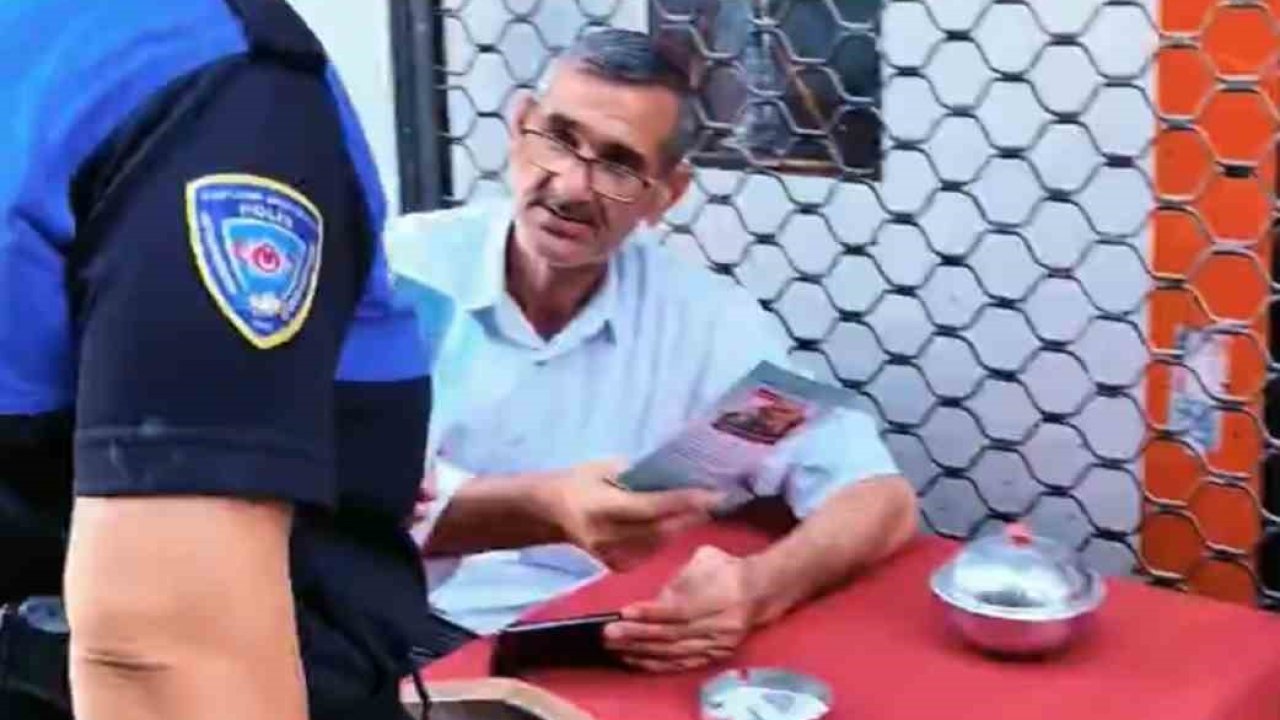 Toplum destekli polislik ekiplerinden esnafa güvenlik bilgilendirmesi