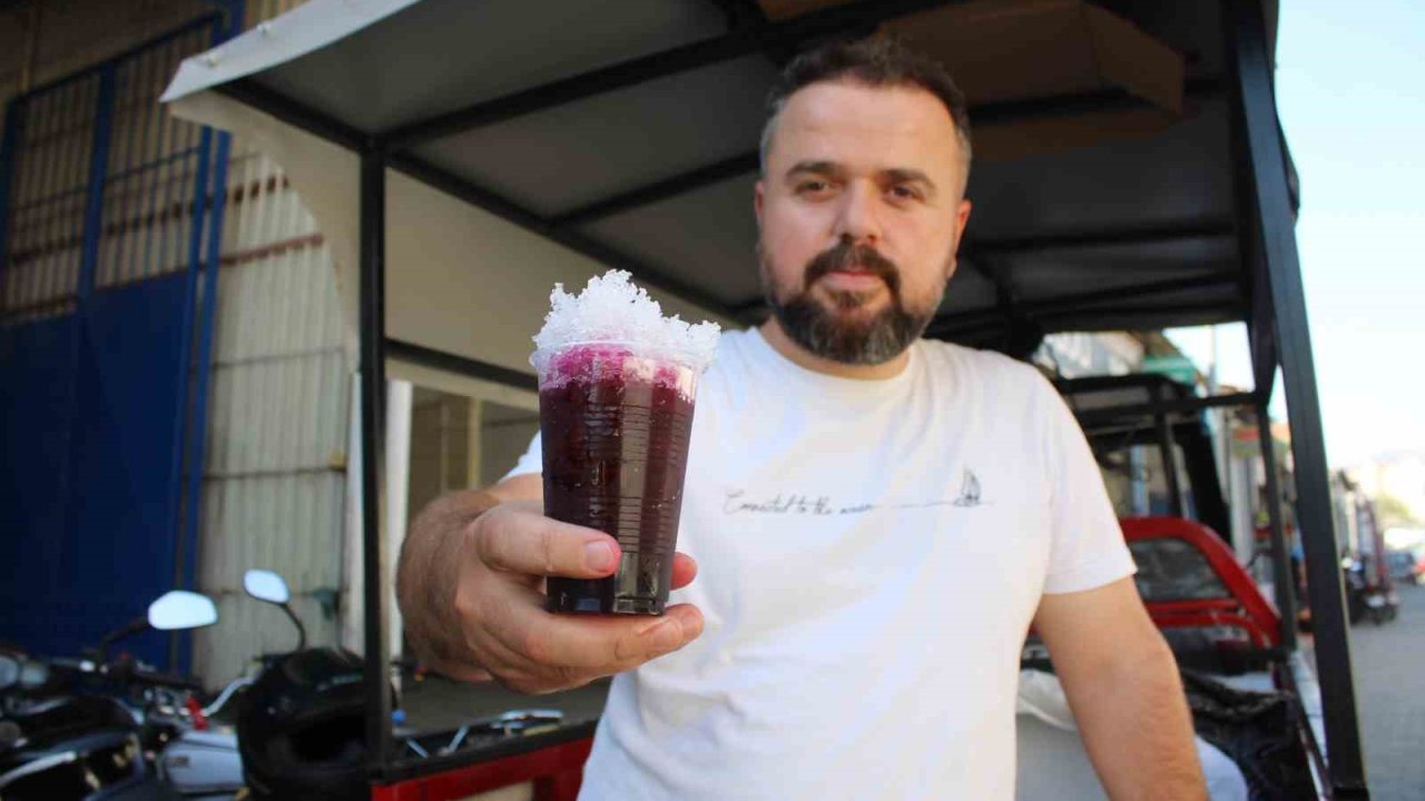 Aydın’da 15 yıldır sanayi esnafını serinletiyor