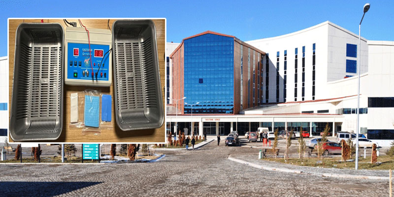 Kars Devlet Hastanesi'nde İyontoforez Cihazı Hizmet vermeye başladı!