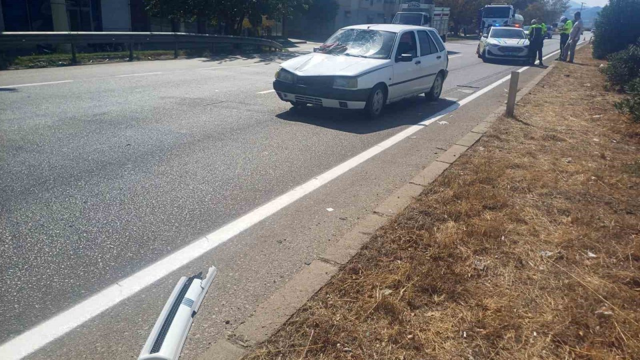 Salihli’de otomobilin çarptığı kadın hayatını kaybetti