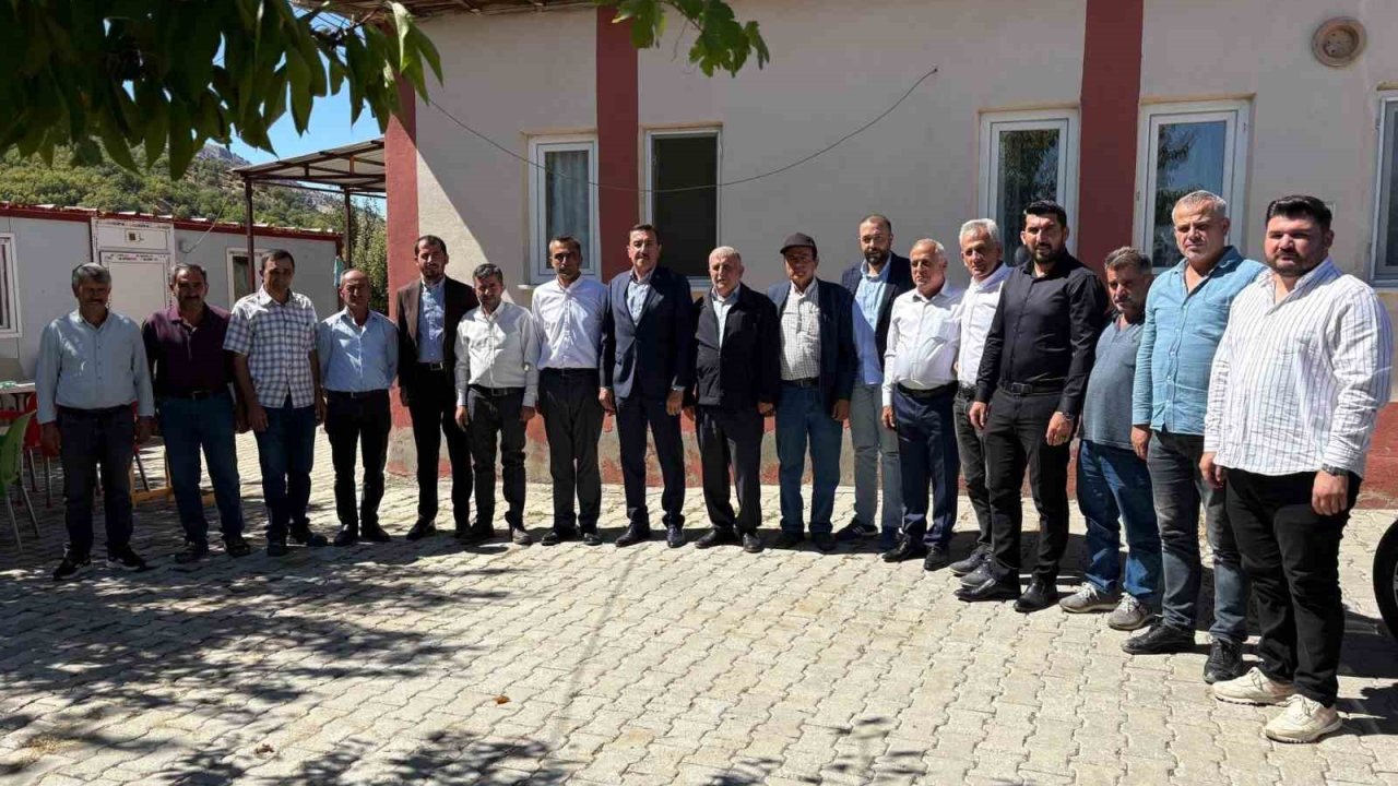 Milletvekili Tüfenkci, Doğanşehir’de muhtarlarla bir araya geldi