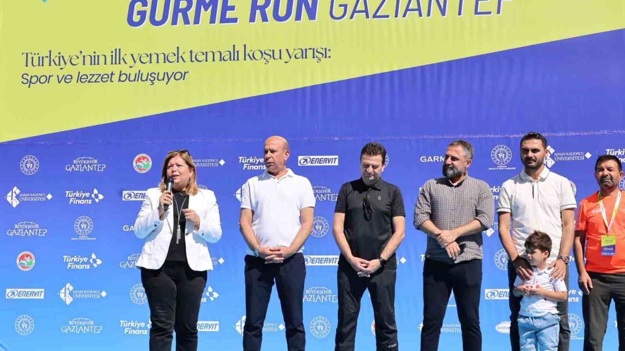 Hasan Kalyoncu Üniversitesi Lider paydaşlığında Türkiye’nin ilk gastronomi temalı uluslararası yol koşusu, Gurme Run Gaziantep’te gerçekleşti