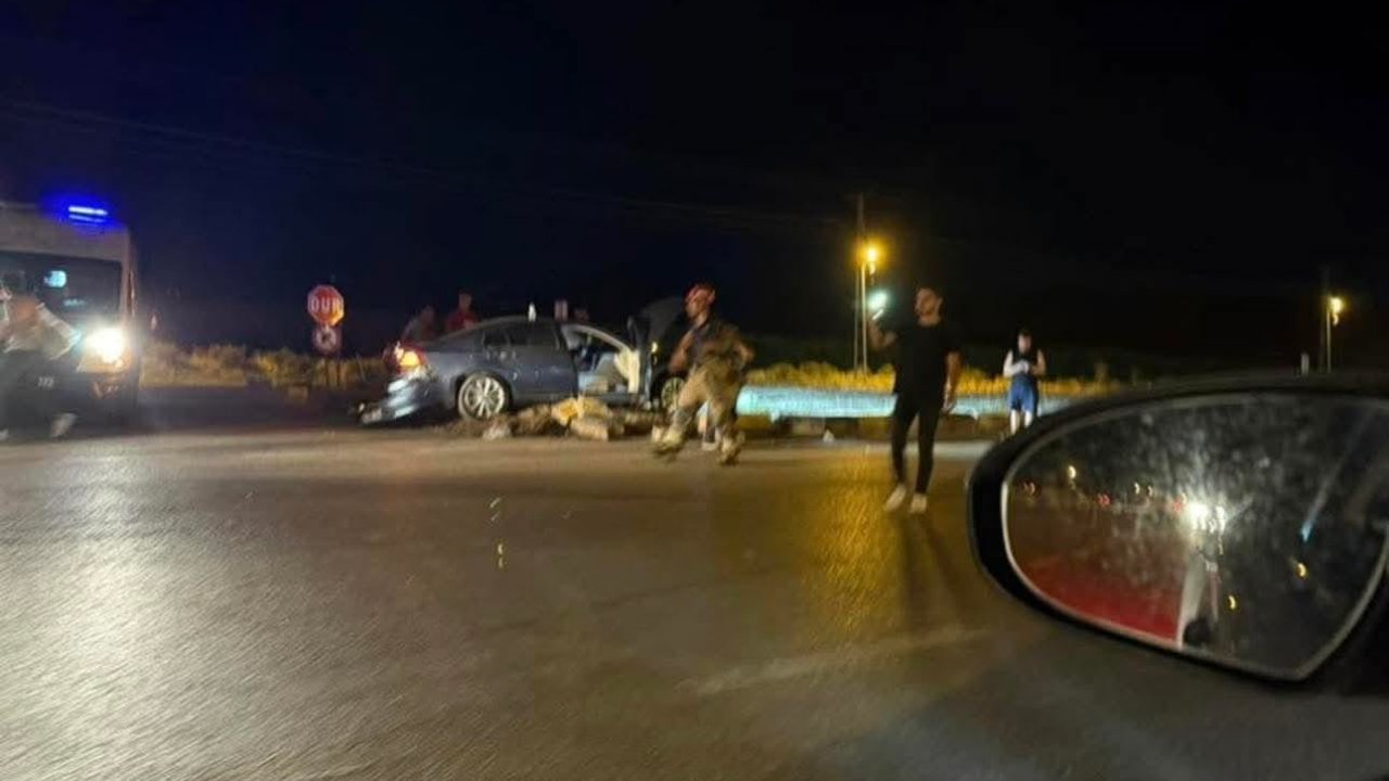 Ankara’da 2 otomobil çarpıştı: 5 yaralı