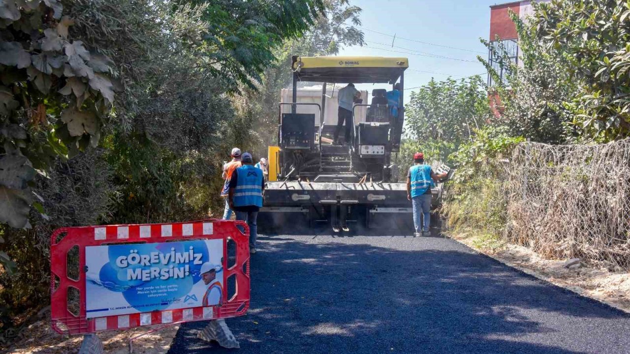 MESKİ, Erdemli’deki altyapı çalışmalarına devam ediyor