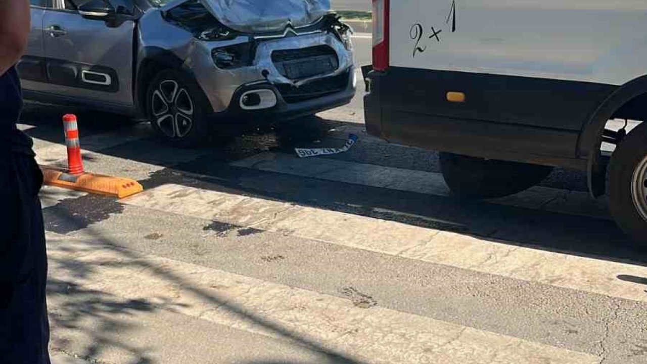 Diyarbakır’da trafik kazası: 1 yaralı