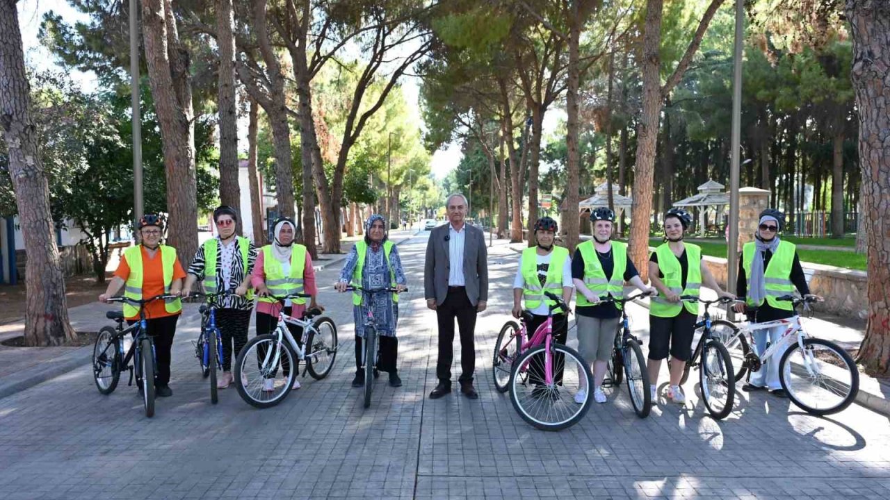 Kepez’de kadınlar için pedal zamanı