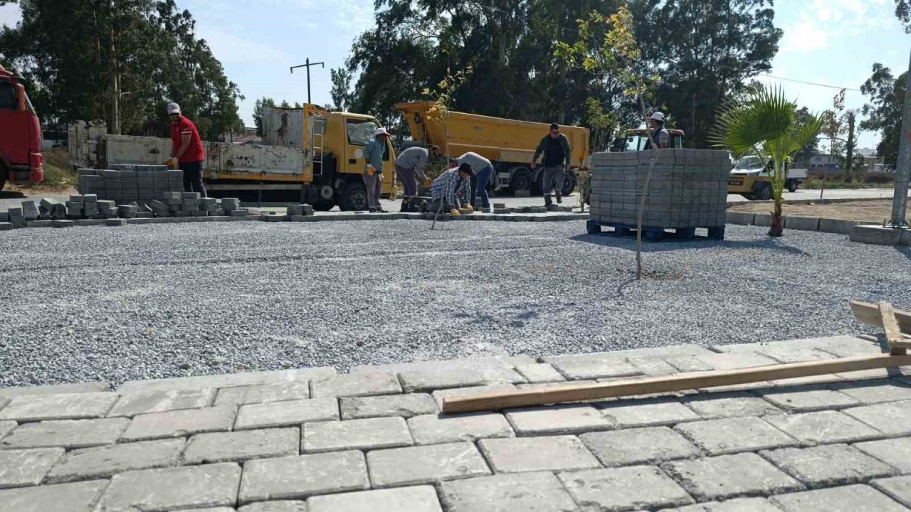 Söke’nin Sazlı Mahallesi’ne yeni park ve çocuk oyun alanı