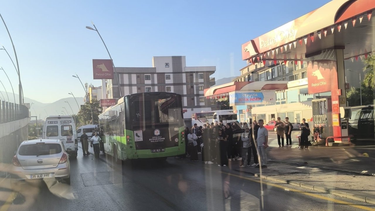 Denizli’de halk otobüsleri yolda kalmaya devam ediyor