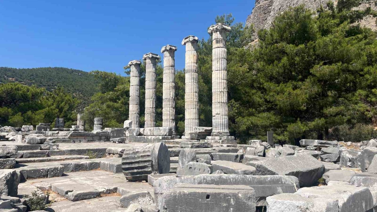 Antik Kent Priene’nin kalıcı dünya miras listesine girmesi için kararlı adımlar atılıyor