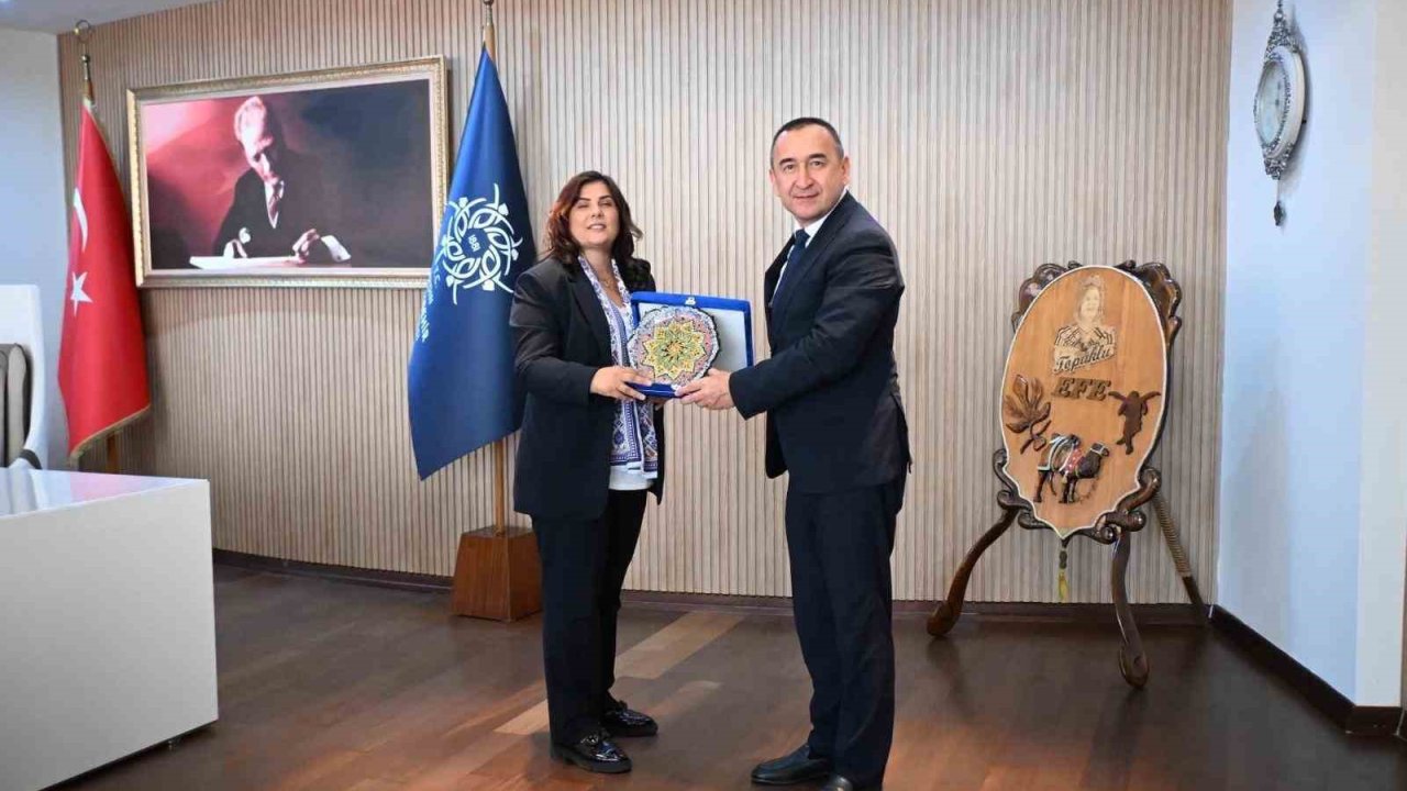 Aydın - Özbekistan iş birliği için görüşme