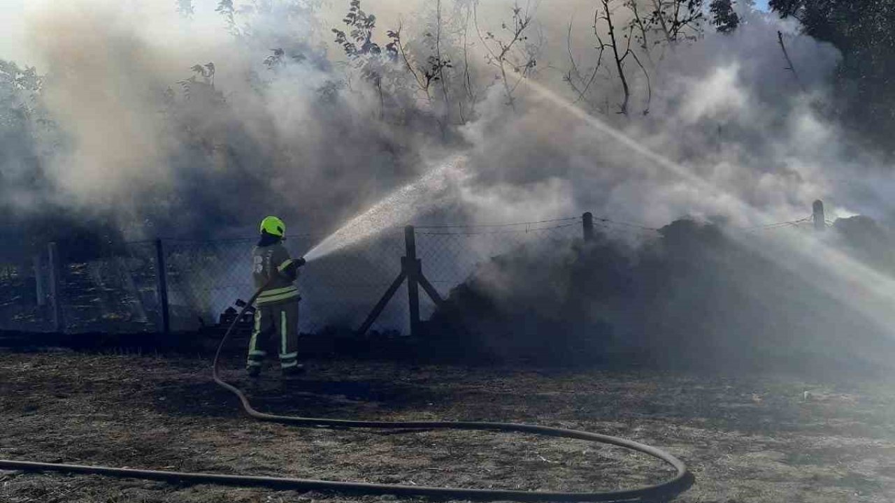 Gönen’de çıkan yangın kısa sürede kontrol altına alındı