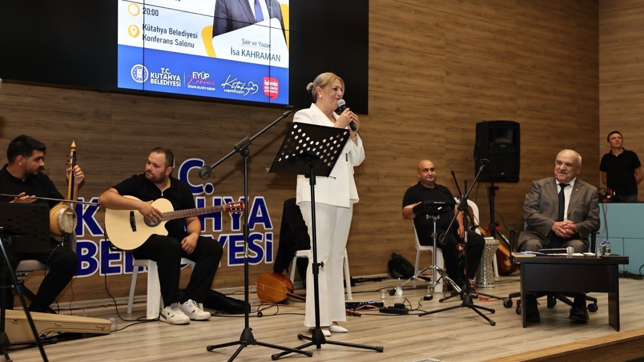 Kütahya Belediyesi’nden ’İsa Kahraman Saygı ve Şiir Akşamı’ etkinliği