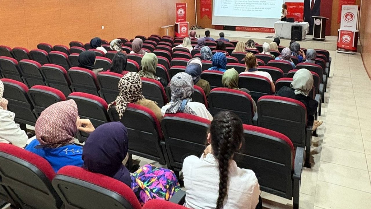 Elazığ’da ’Kadınlara Yönelik Madde Bağımlılığı’ eğitimi