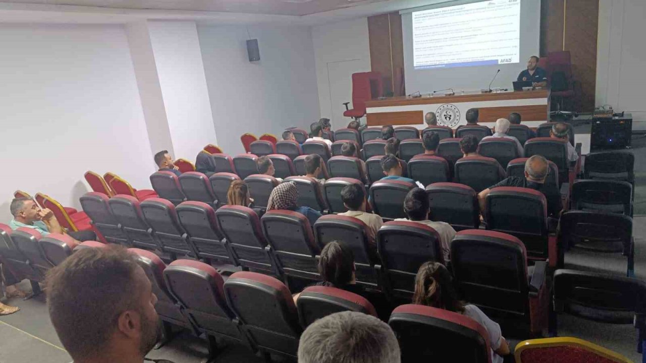 Elazığ’da İRAP Afet Teknik Eğitimi