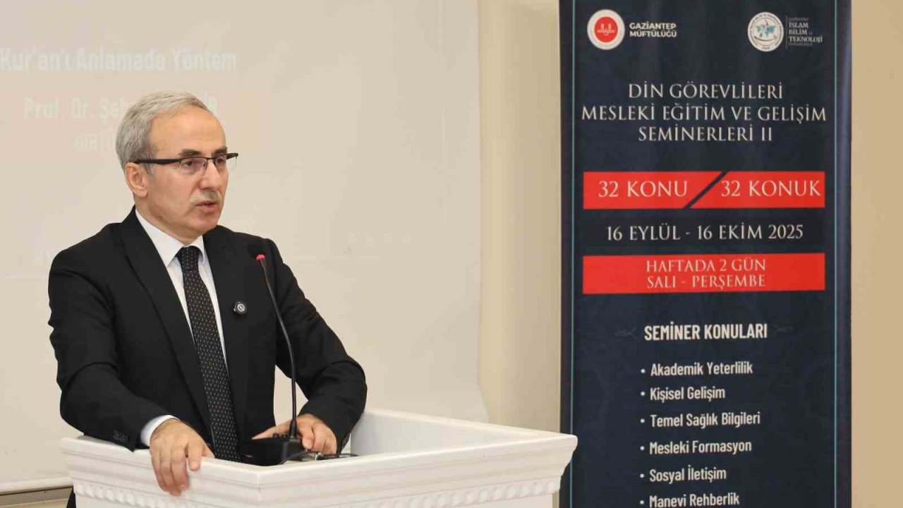Din Görevlileri Mesleki Eğitim ve Gelişim Seminerleri 2 başladı