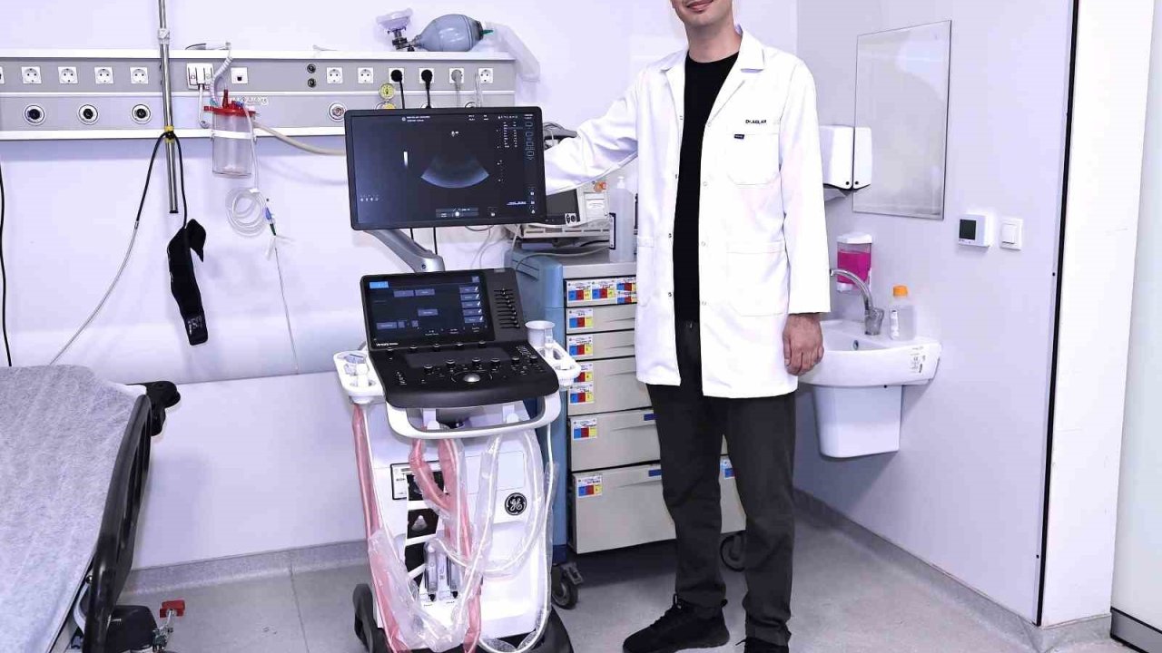 ERÜ acil servisinde yeni ultrason cihazı ile hızlı tanı konulacak