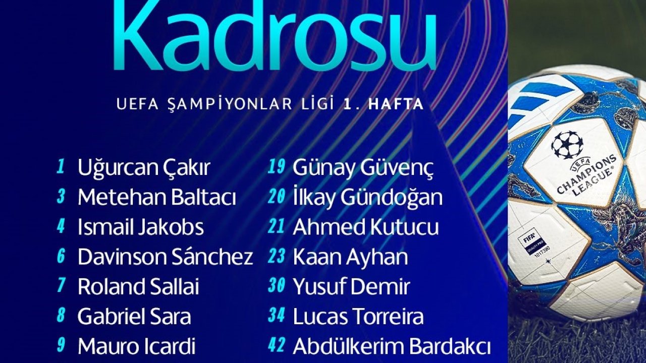 Galatasaray, Almanya’ya gitti