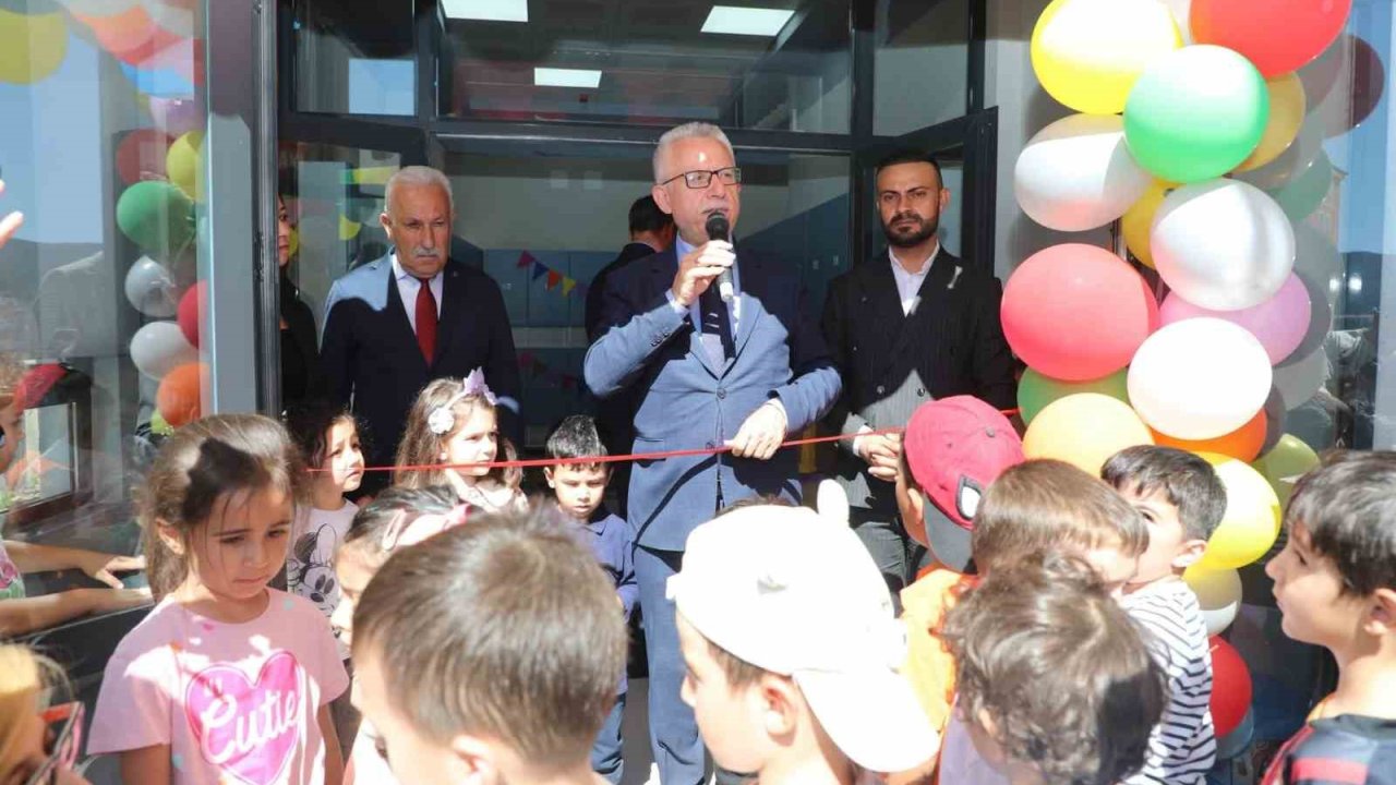 Yozgat Belediyesi tarafından açılan Milli İrade Kreşi hizmete girdi