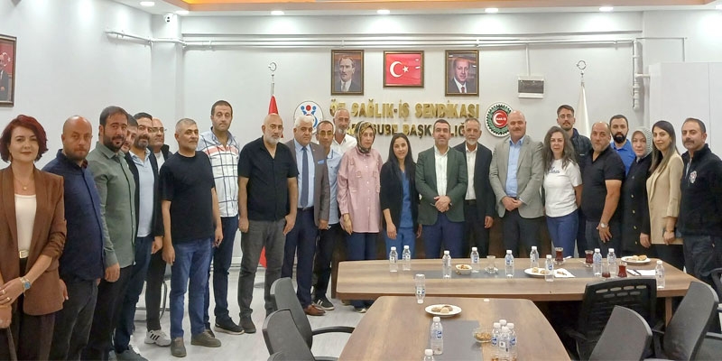 Öz Sağlık-İş Sendikası Kars Şubesine Ziyaret