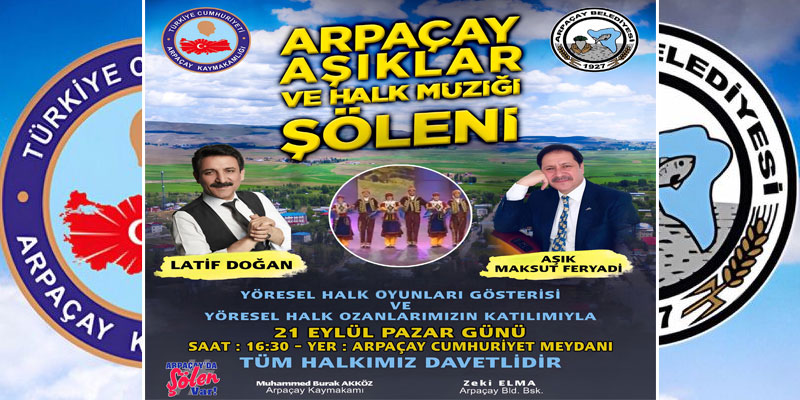 Arpaçay’da Âşıklar ve Halk Müziği Şöleni