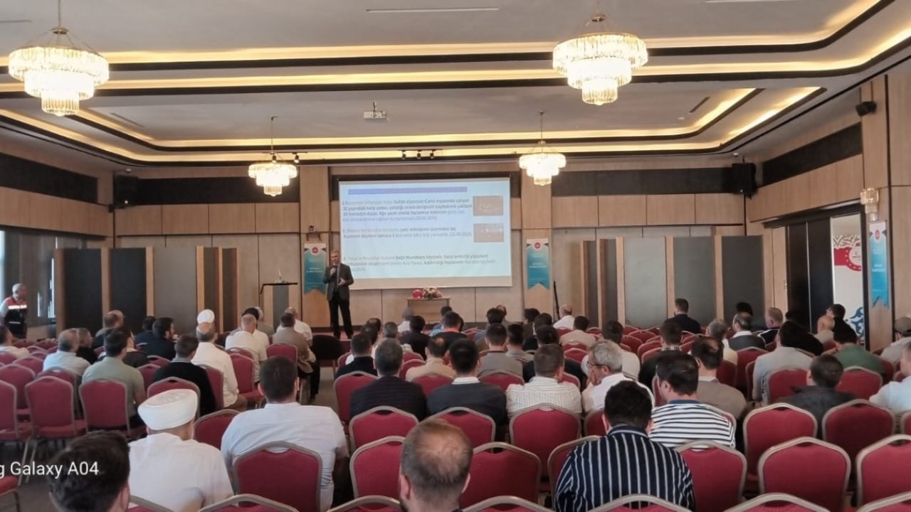Din görevlileri için iş sağlığı ve güvenliği eğitimleri sürüyor