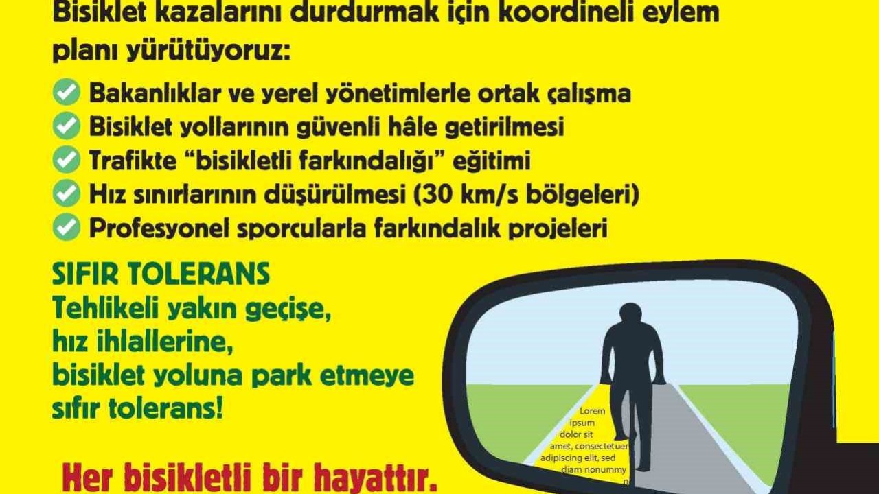 Türkiye Bisiklet Federasyonu’ndan trafikte bisikletli ölümlerine karşı eylem planı