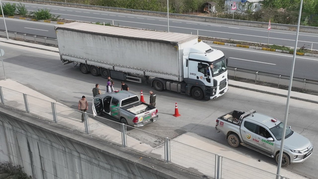 Düzce ve Bolu’da 32 noktada kontrol yapıldı