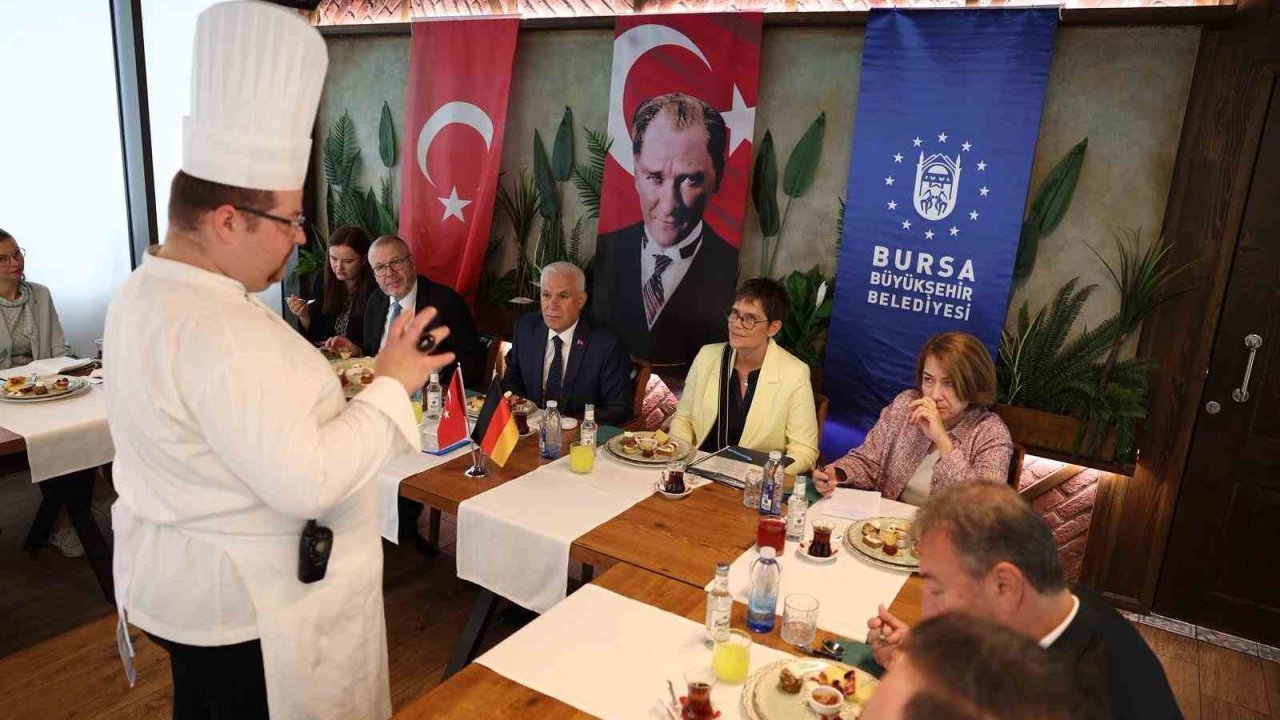 Alman heyeti, Bursa mutfağına hayran kaldı