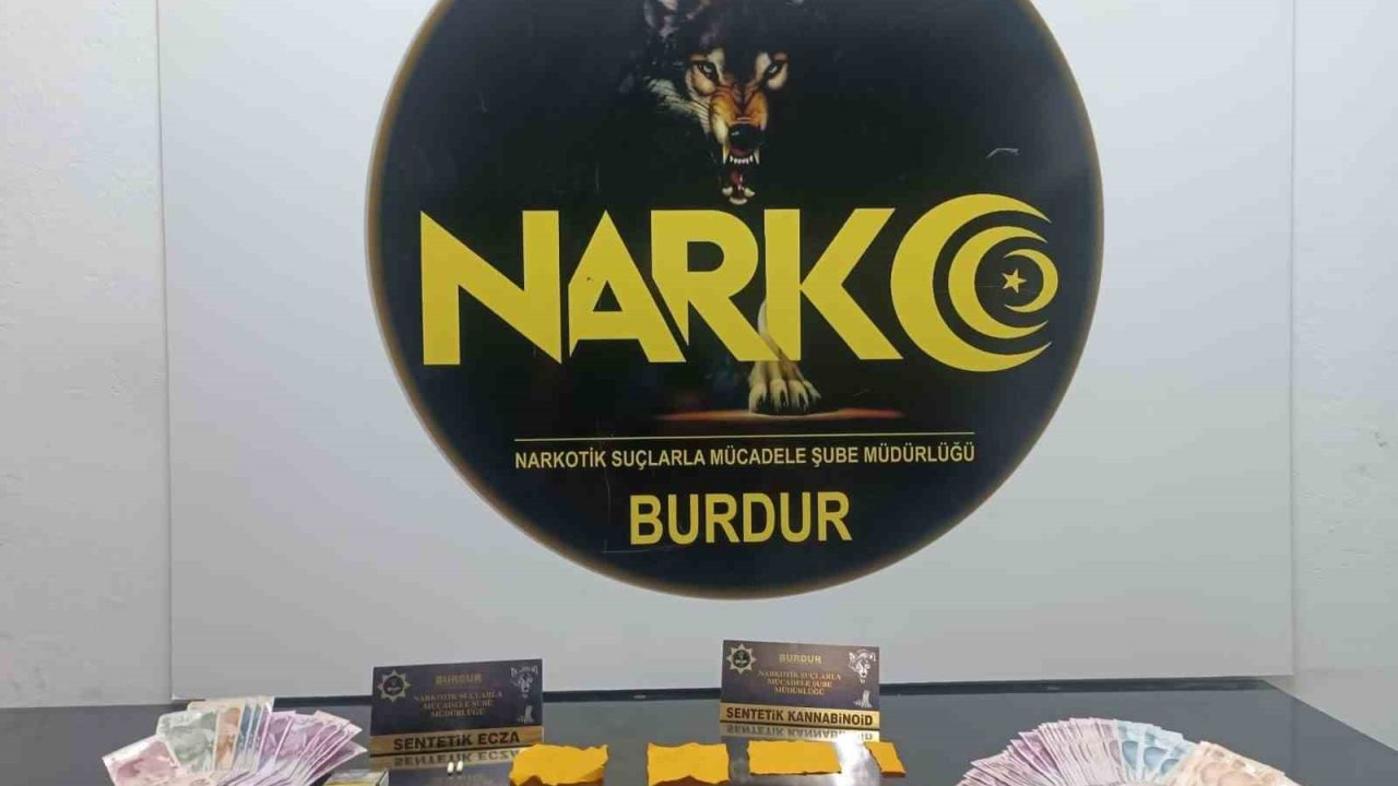 Burdur’da uyuşturucu operasyonu: 1 tutuklama