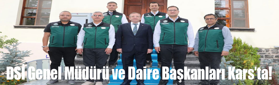 Vali Polat, DSİ Heyetini Makamında Kabul Etti