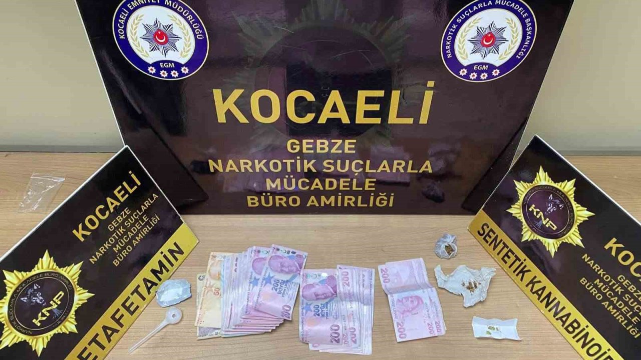 Kocaeli’de narkotik polisi uyuşturucuya geçit vermedi: 4 kişi tutuklandı