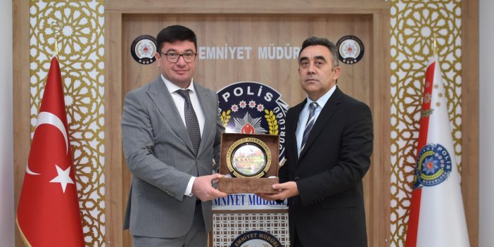 Azerbaycan Kars Başkonsolosu’ndan Emniyet Müdürü Tombul’a Ziyaret