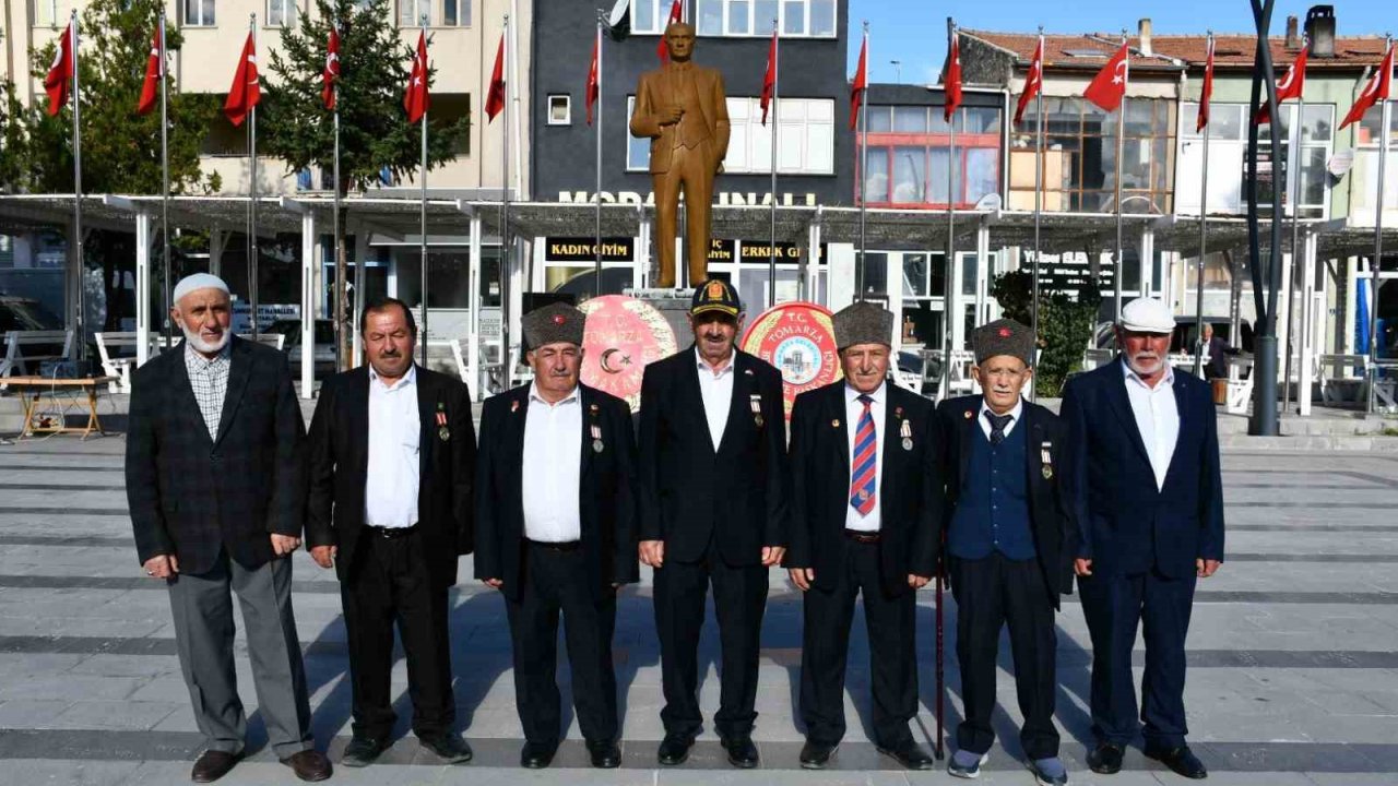 Tomarza’da Gazileri Günü programı düzenlendi