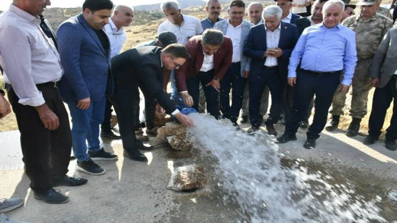 Kızılsu köyünün yıllardır süren su sorunu çözüldü