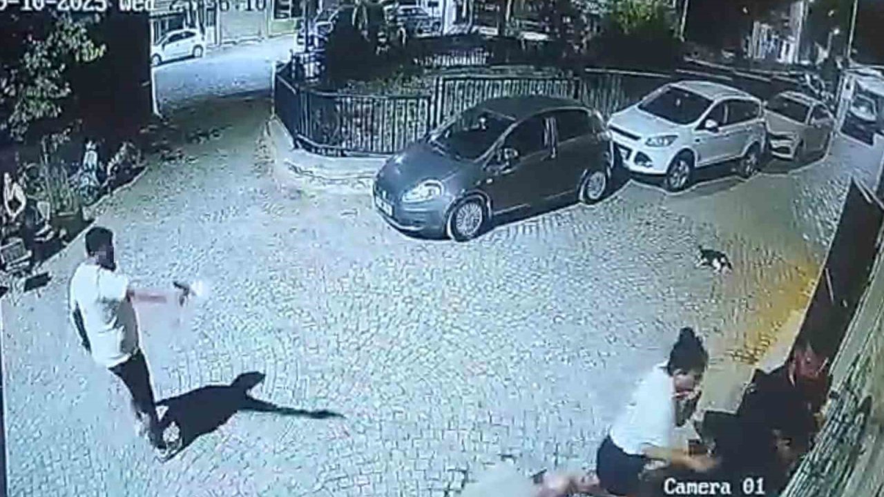 Urla’da 2 kişinin öldüğü eski sevgili dehşetinin görüntüleri ortaya çıktı