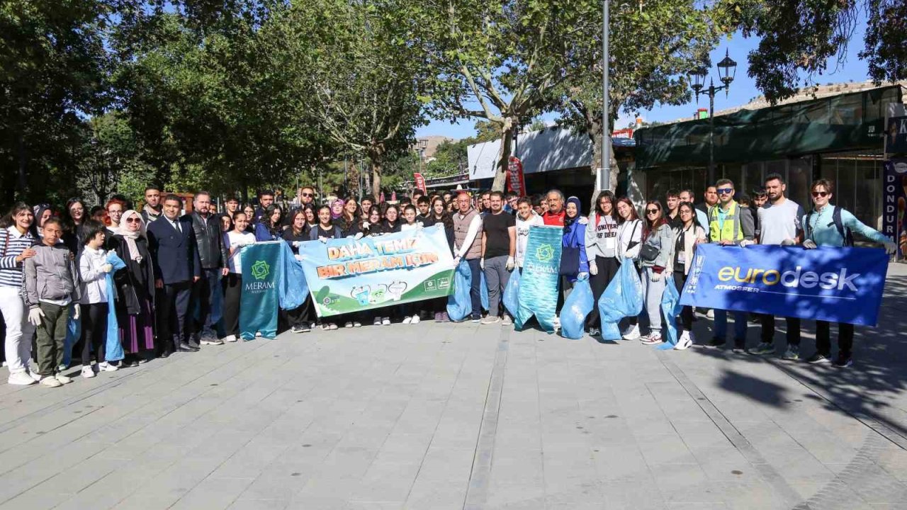 Meram’da çevre farkındalığı yürüyüşü