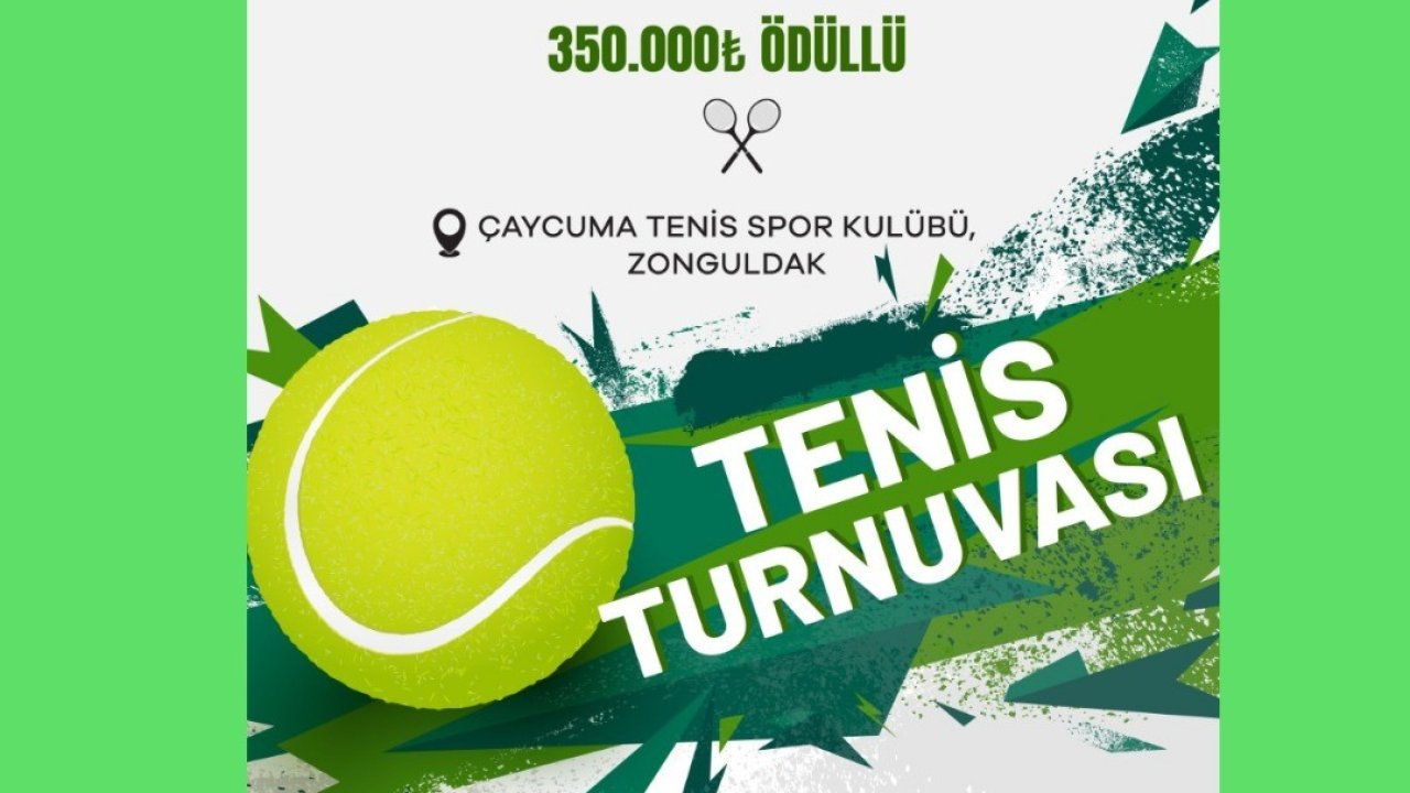 Çaycuma, Suwen Cup T400 Masters Tenis Turnuvasına ev sahipliği yapacak